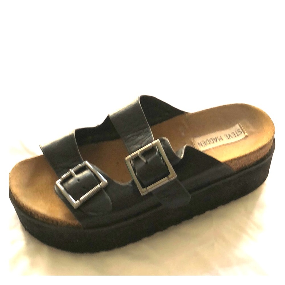 Platform sandals by Steve Madden